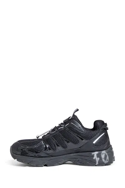 44 Label Group Black Dragger Sneakers In Black