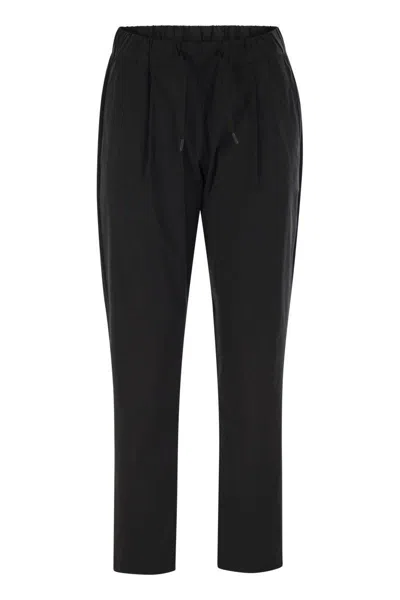 Herno Nylon Maestro Laminar Pant In Black
