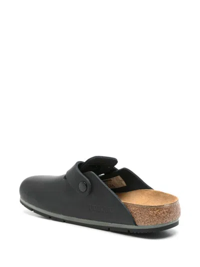 Birkenstock Pro 2.0 Slippers With Buckle Detail In Black