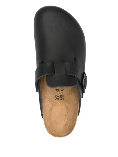 Birkenstock Pro 2.0 Slippers With Buckle Detail In Black