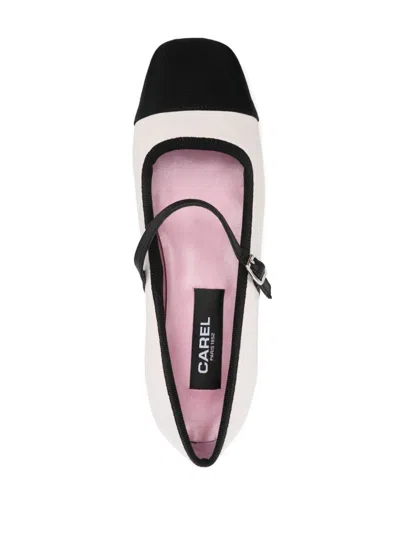 Carel Paris Giselle Ballet Flats In Beige
