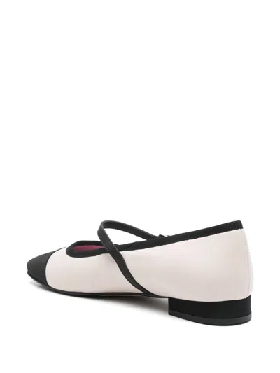 Carel Paris Giselle Ballet Flats In Beige