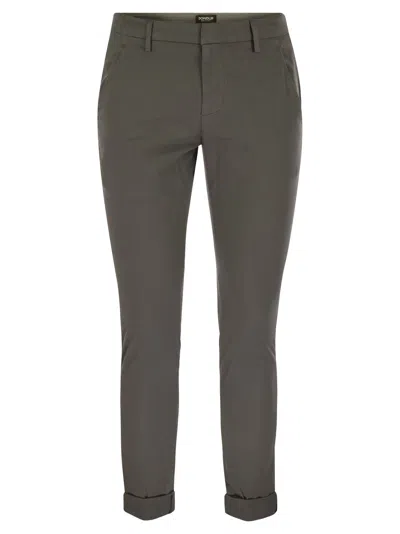 Dondup Gaubert Slim Fit Gabardine Trousers