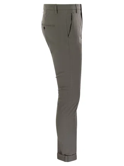 Dondup Gaubert Slim Fit Gabardine Trousers