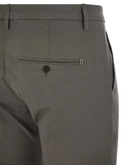 Dondup Gaubert Slim Fit Gabardine Trousers