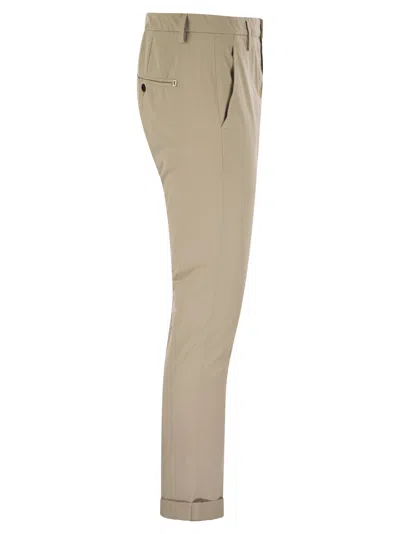 Dondup Gaubert Slim Fit Gabardine Trousers
