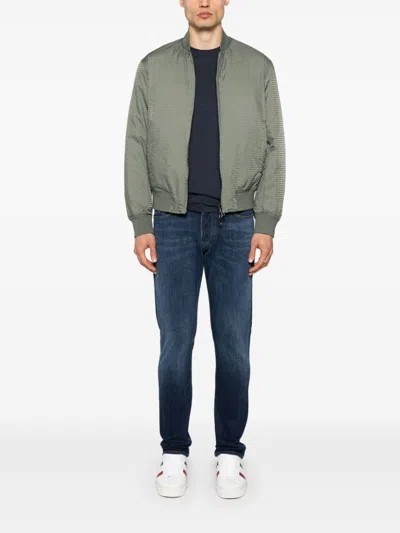 Emporio Armani Denim Cotton Jeans In Blue
