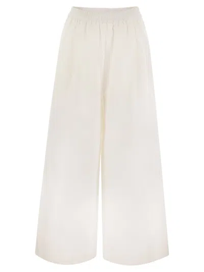 Fabiana Filippi Wide Poplin Trousers