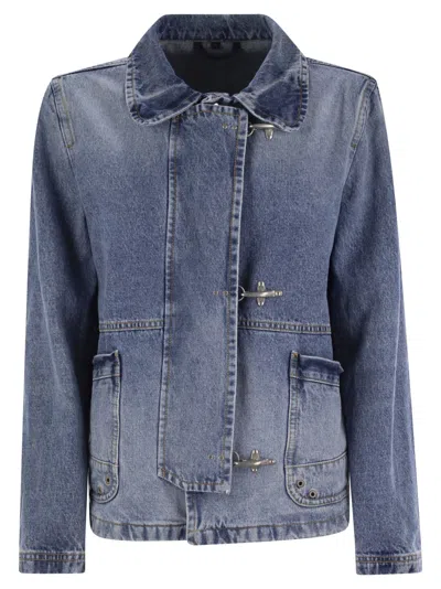 Fay 3 Ganci Jackets Light Blue