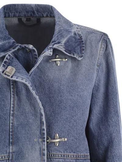 Fay 3 Ganci Jackets Light Blue