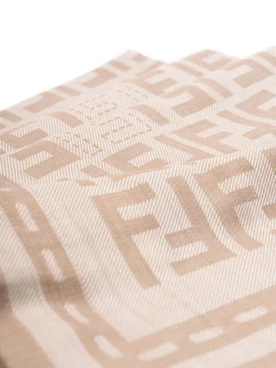 Fendi Ff Wool Scarf