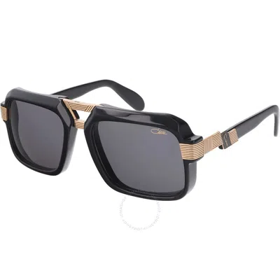 Cazal Black Acetate Sunglasses