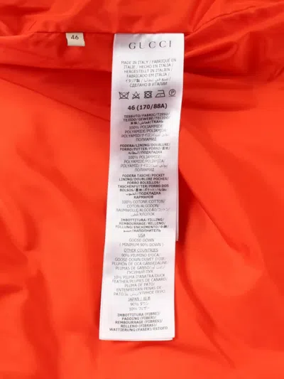 Pre-owned Gucci X Adidas 2010s Web-stripe Jacket In Orange