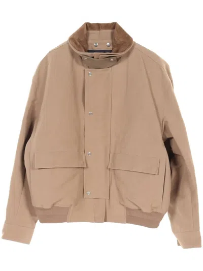 Pre-owned Dior 2010s Cotton Jacket Set (set Of Two) In Brown