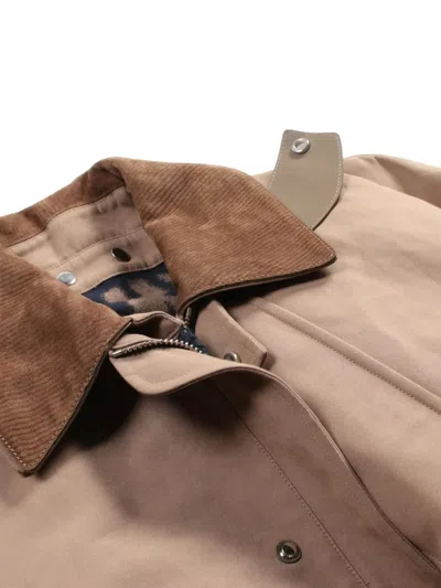 Pre-owned Dior 2010s Cotton Jacket Set (set Of Two) In Brown