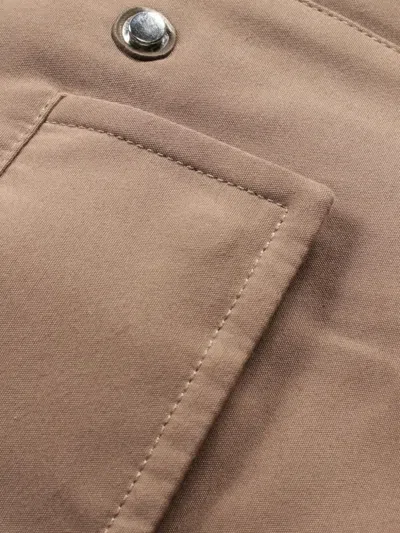 Pre-owned Dior 2010s Cotton Jacket Set (set Of Two) In Brown