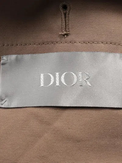 Pre-owned Dior 2010s Cotton Jacket Set (set Of Two) In Brown