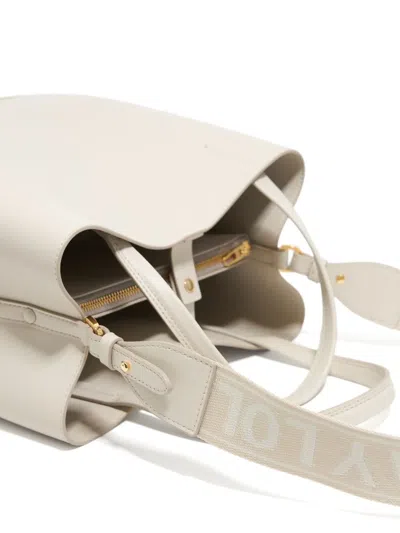 Bimba Y Lola Large Chihuahua Shoulder Bag In Neutrals
