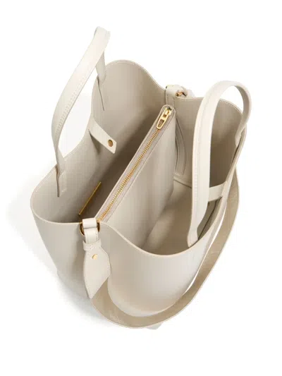 Bimba Y Lola Large Chihuahua Shoulder Bag In Neutrals