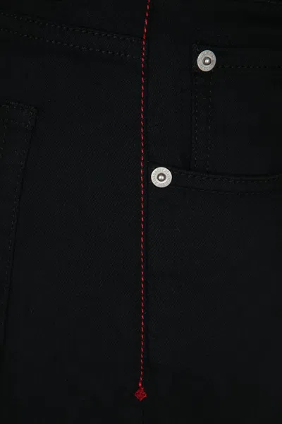 Alexander Mcqueen Trousers Denim Five Pockets In Multicolor