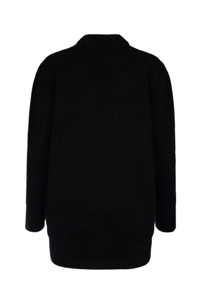 Alexander Mcqueen Orchid Intarsia Oversized Jumper In Multicolor