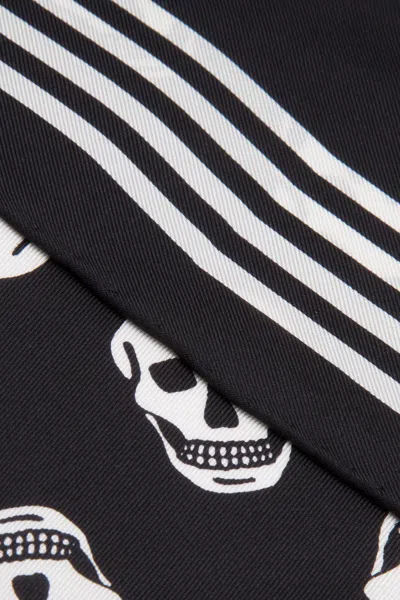 Alexander Mcqueen Alexander Mc Queen "skull Biker" Scarf In Multicolor