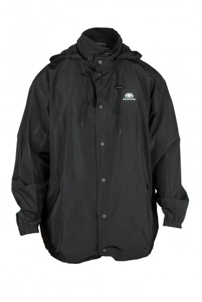Balenciaga Men Jacket In Black