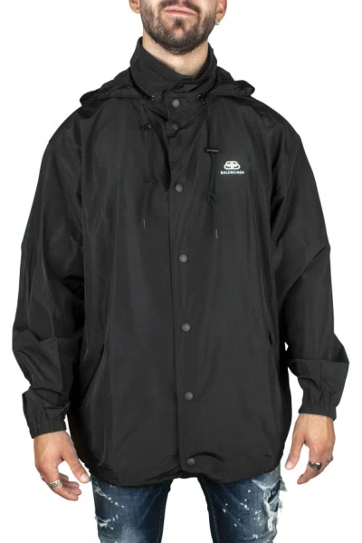 Balenciaga Men Jacket In Black