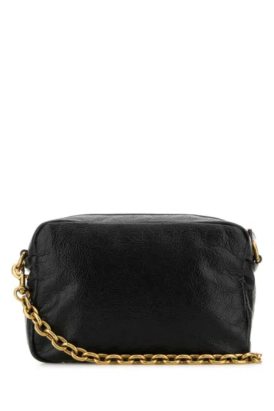 Balenciaga Monaco Camera Bag In Black