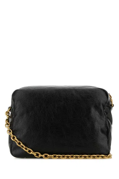 Balenciaga Monaco Camera Bag In Black