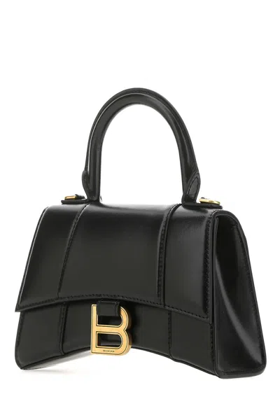 Balenciaga Borsa Hourglass Xs Da Donna In Nero In Black