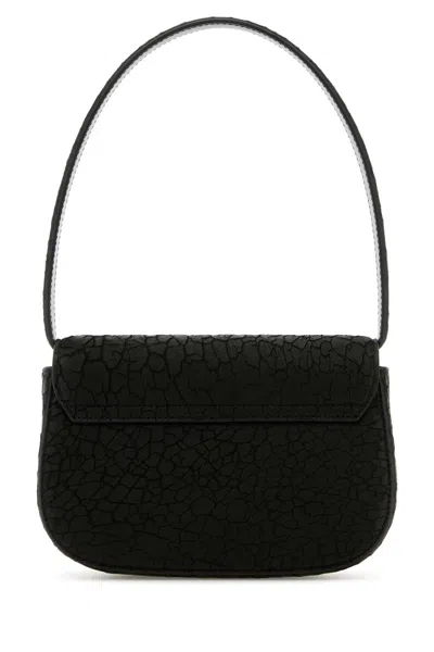 Diesel Black Leather 1dr Shoulder Bag