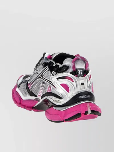 Balenciaga Grey Runner Sneakers In Multi