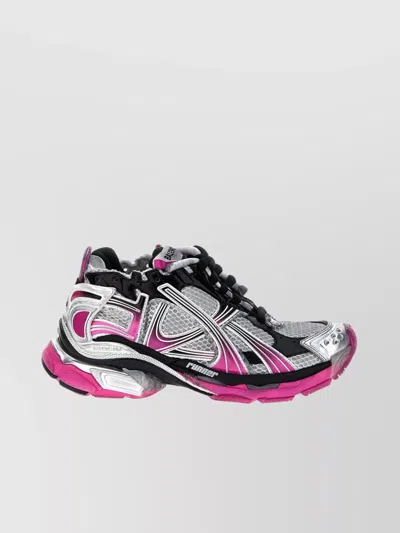 Balenciaga Grey Runner Sneakers In Multi