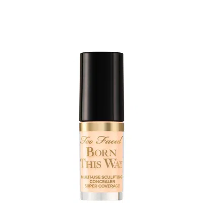 Too Faced Travel Size Born This Way Super Coverage Concealer 2ml (various Shades) - Snow In Snow
