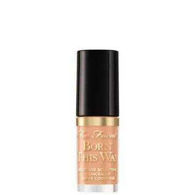 Too Faced Travel Size Born This Way Super Coverage Concealer 2ml (various Shades) - Light Beige In Light Beige