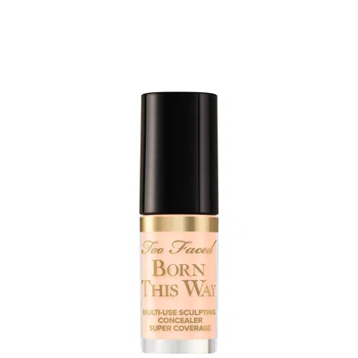 Too Faced Travel Size Born This Way Super Coverage Concealer 2ml (various Shades) - Cream Puff In Cream Puff