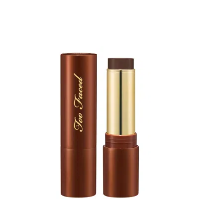 Too Faced Chocolate Soleil Melting Bronzing & Sculpting Stick Chocolate Espresso 0.282 oz / 8.3 ml In Brown