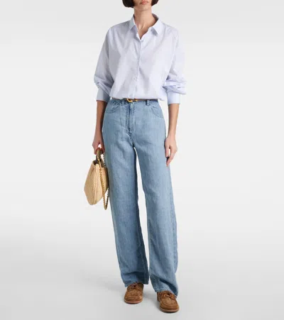 Gianvito Rossi Round-head Flat Shoes In Brown