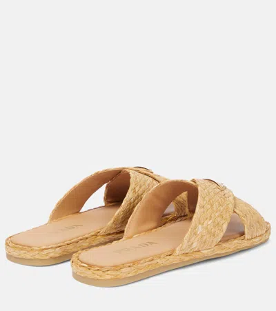 Prada Slippers In Beige