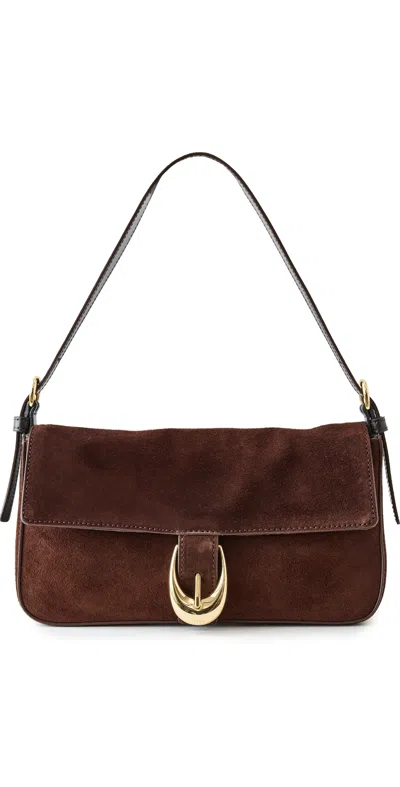 Staud Harlow Bag In Mahogany