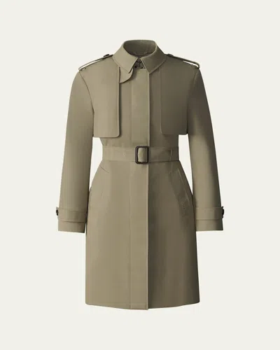 Mackage Winn 2-in-1 Classic Trench Coat In Lt Camel