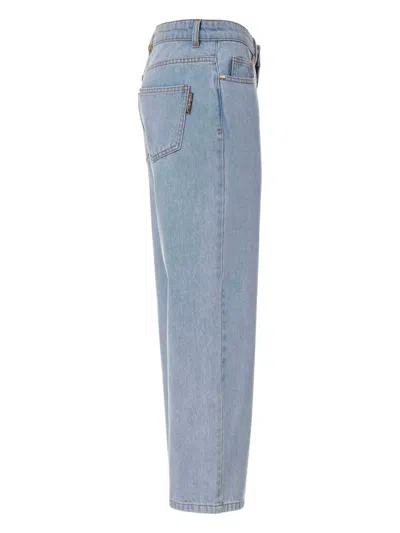 Just Cavalli Cotton Jeans In Blue