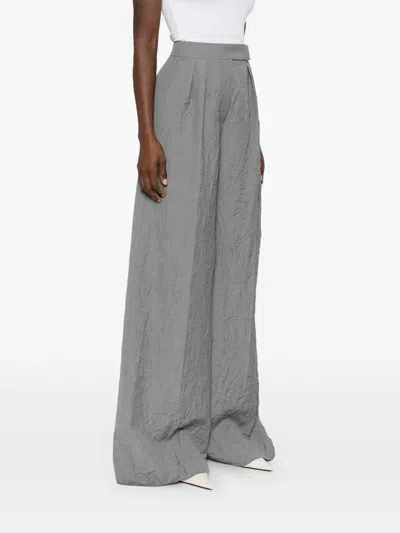 Max Mara Acinos Trousers In 灰色