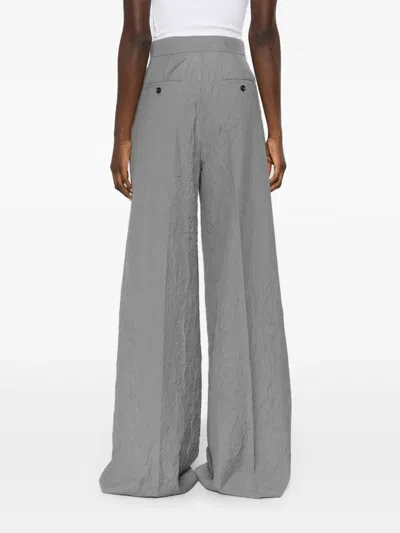 Max Mara Acinos Trousers In 灰色