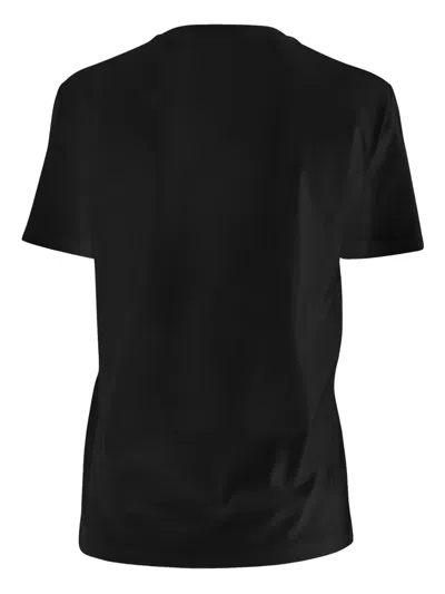 Just Cavalli Logo-embellished T-shirt In Black