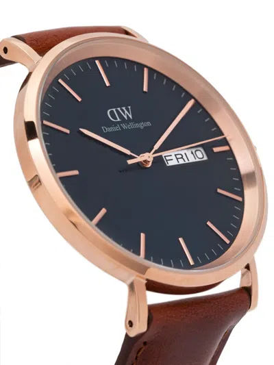 Daniel Wellington Classic Day Date 40mm In Blue