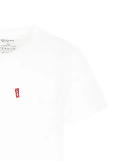 Levi's Logo-patch T-shirt In White