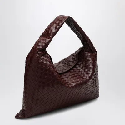 Bottega Veneta Large Shoulder Bag Hop In Barolo Colour In Red