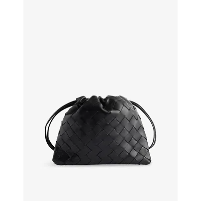 Bottega Veneta Small Dustbag In Black-gold